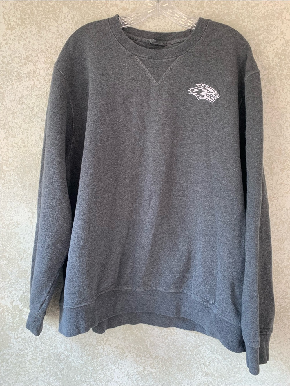 L.L. Bean Men's Charcoal Gray Crewneck Sweatshirt XL